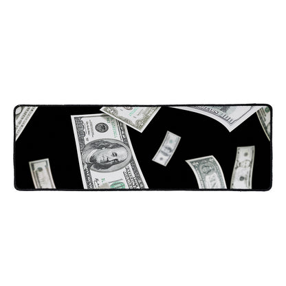 Flying USD Print Long Kitchen Mat