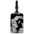 Flying USD Print Luggage Tag