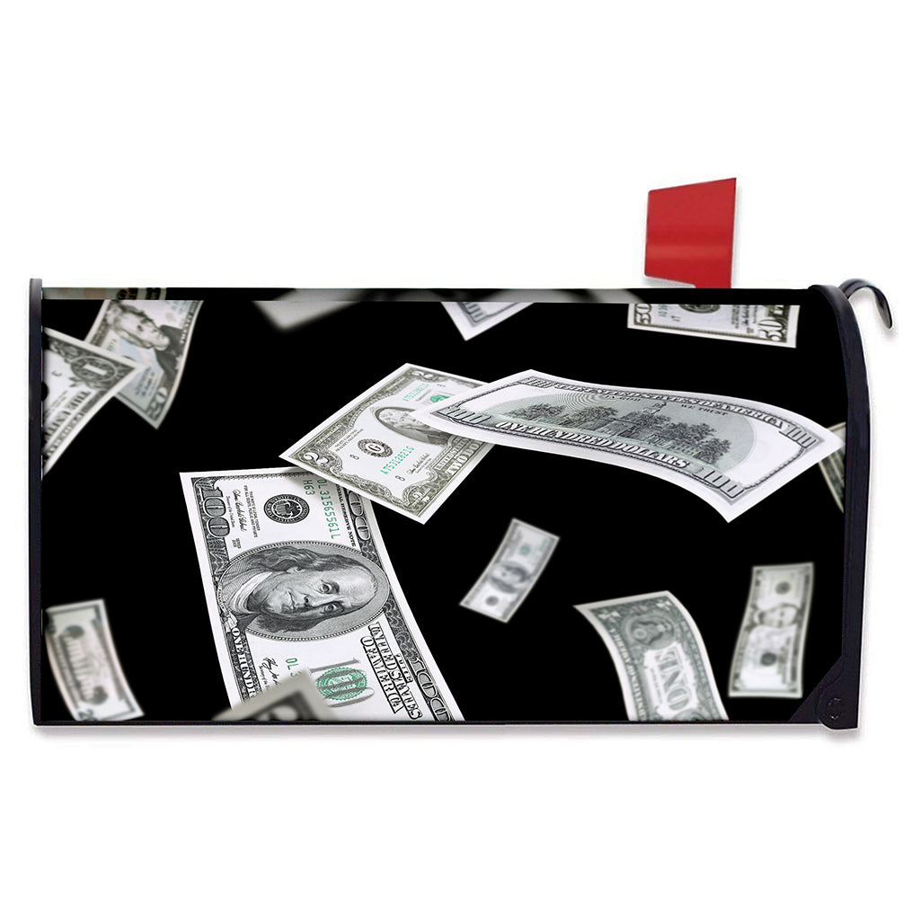 Flying USD Print Mailbox Cover