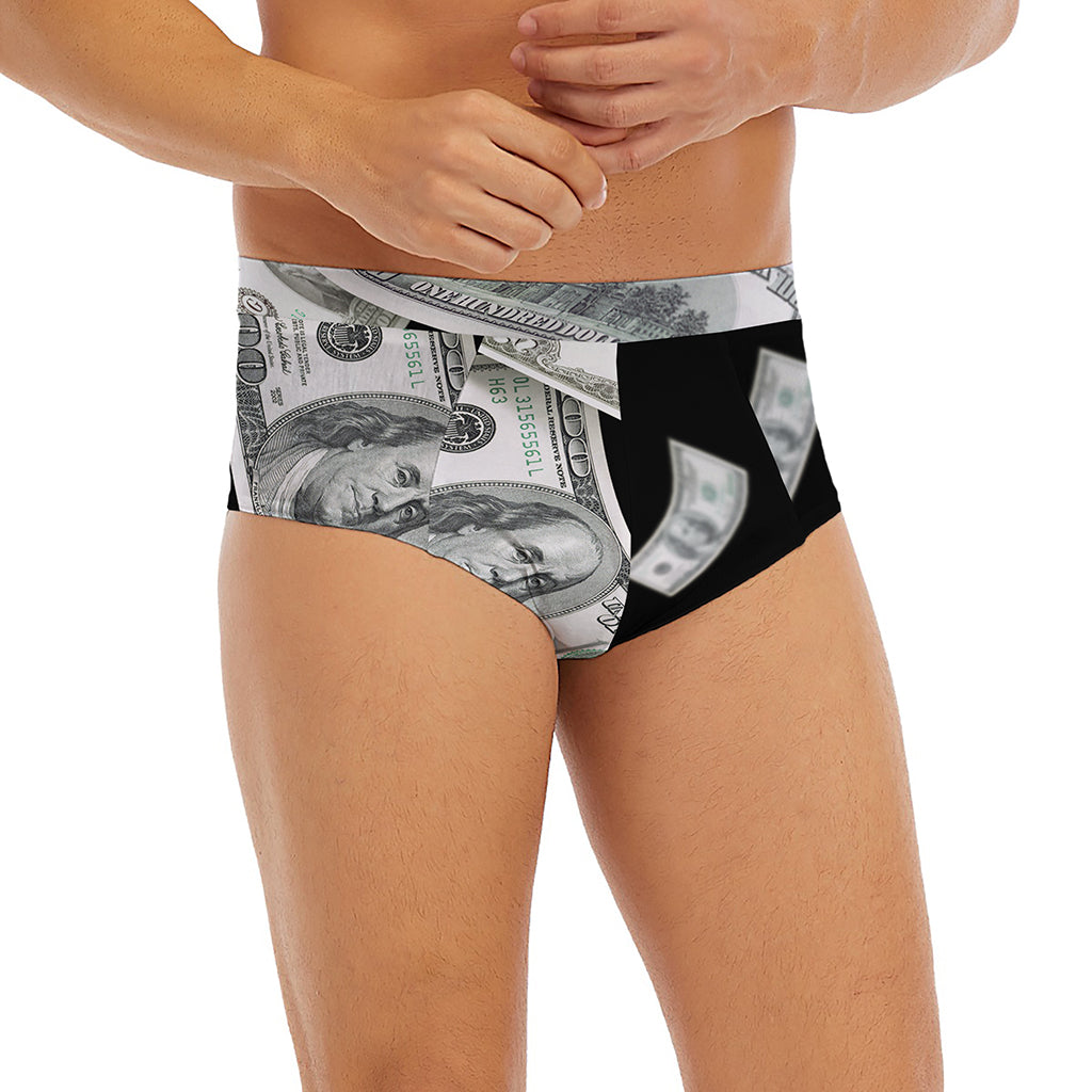 Flying USD Print Men's Briefs
