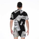 Flying USD Print Men's Rompers