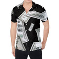 Flying USD Print Men's Shirt