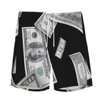 Flying USD Print Men's Sports Shorts