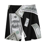 Flying USD Print Men's Sports Shorts