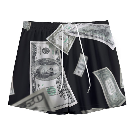 Flying USD Print Mesh Shorts