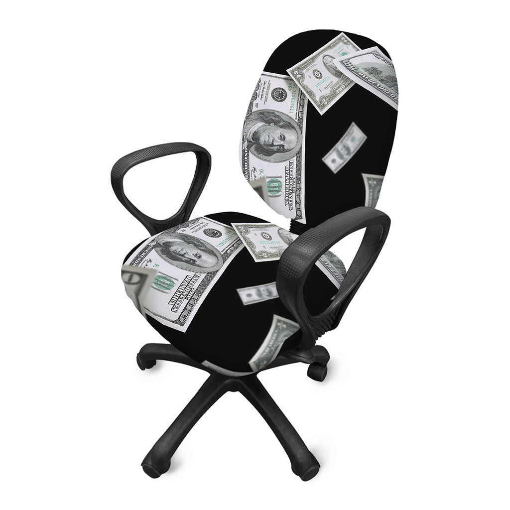 Flying USD Print Office Chair Cover