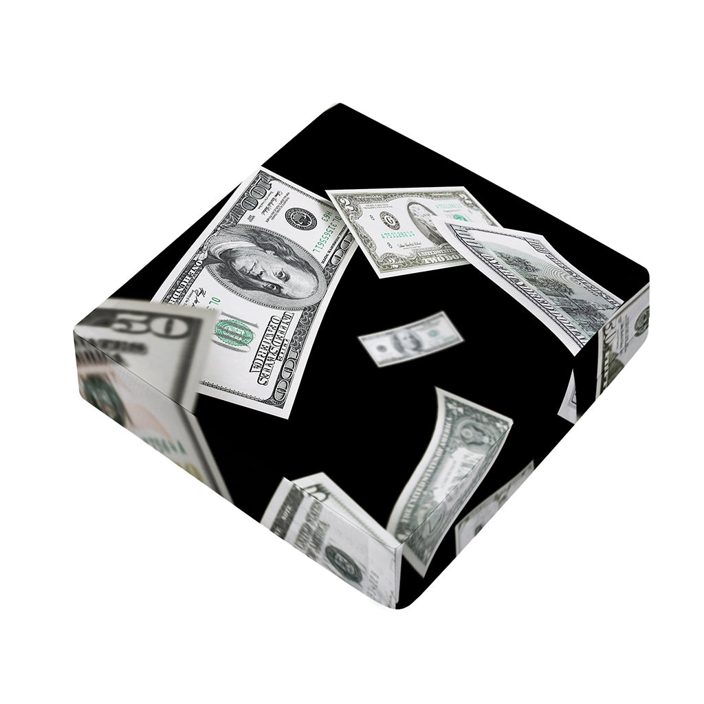 Flying USD Print Outdoor Seat Cushion Cover
