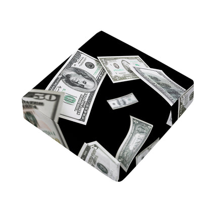 Flying USD Print Outdoor Seat Cushion Cover