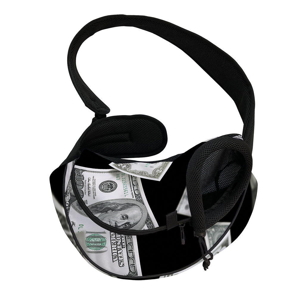 Flying USD Print Pet Sling Carrier