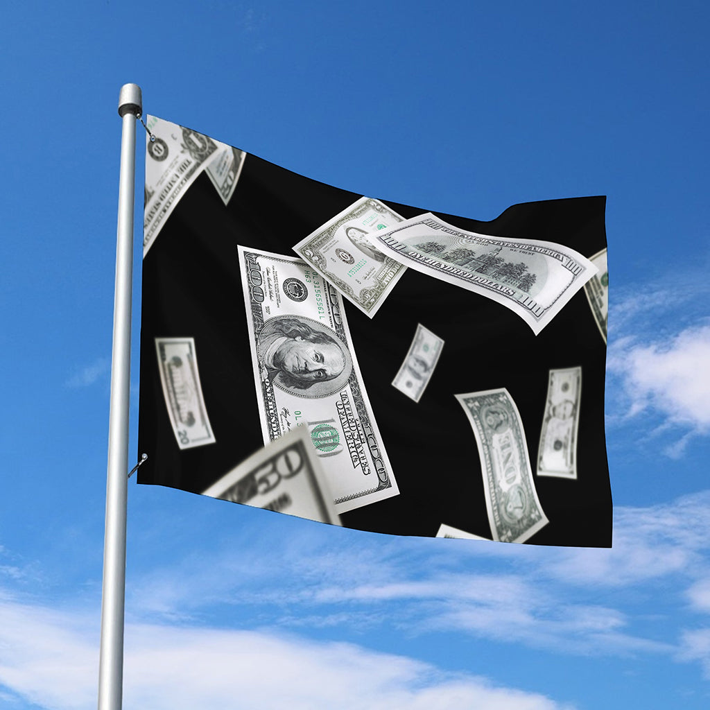Flying USD Print Polyester Flag