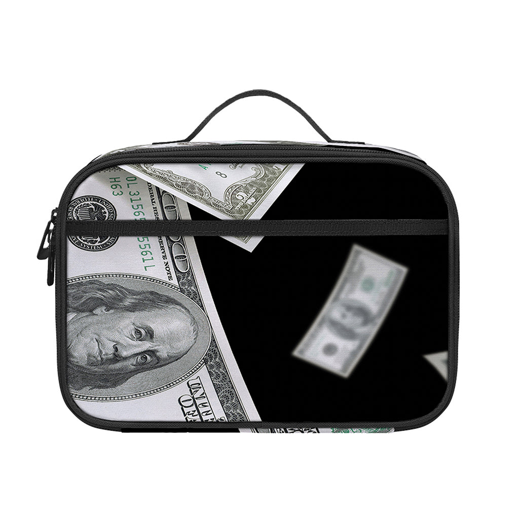 Flying USD Print Portable Lunch Bag