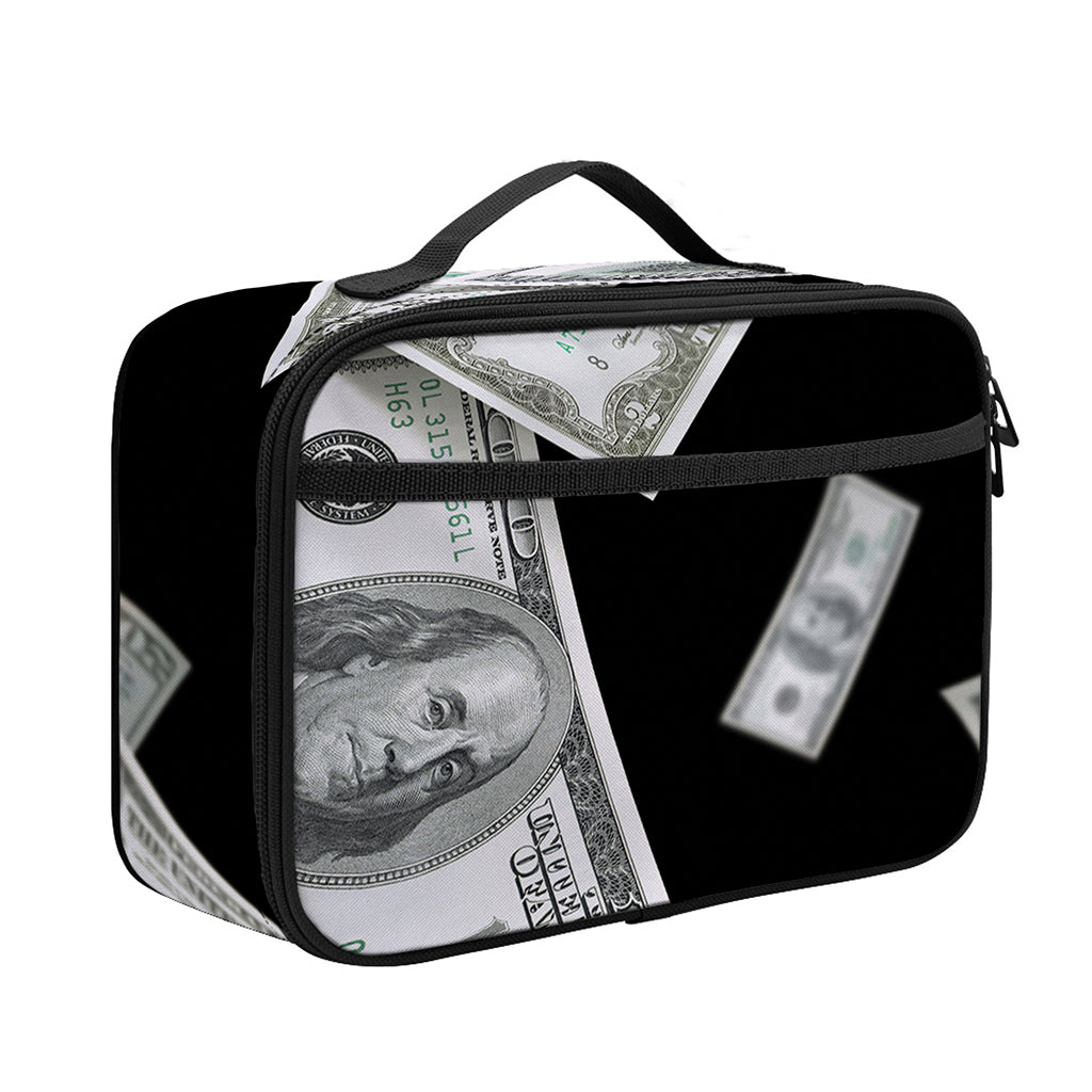 Flying USD Print Portable Lunch Bag