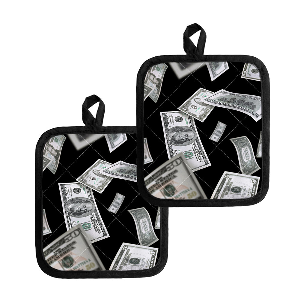 Flying USD Print Pot Holders