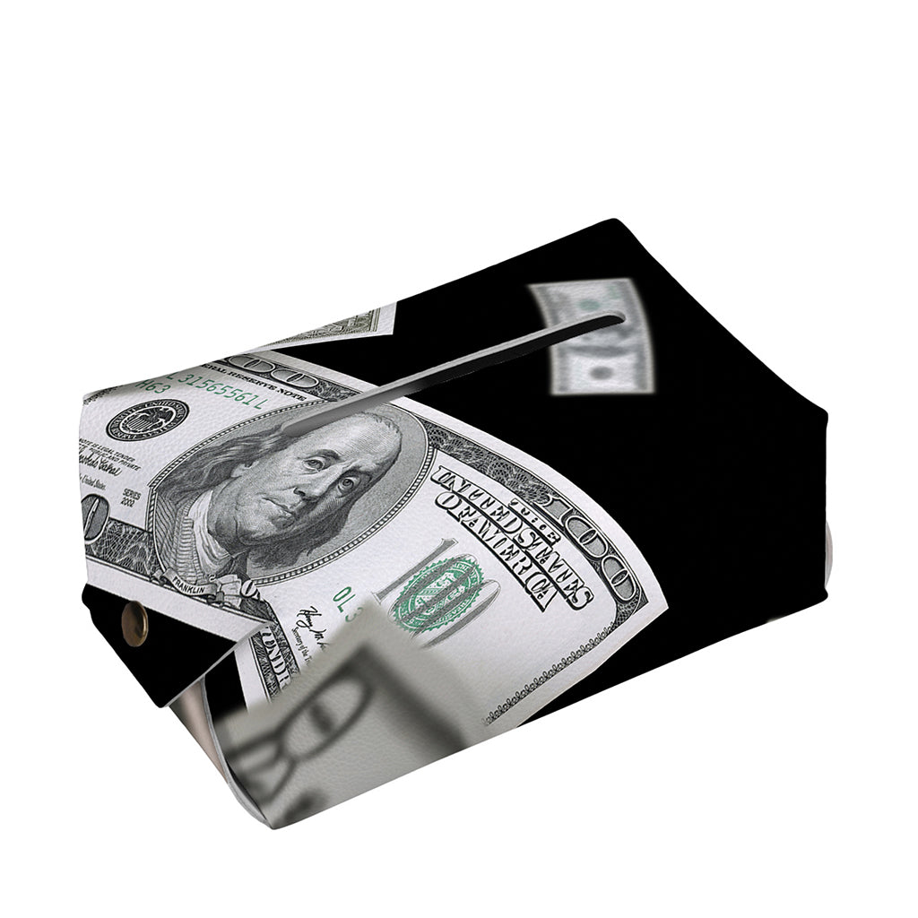 Flying USD Print Rectangle Tissue Box Cover