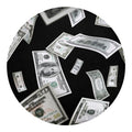 Flying USD Print Round Blanket