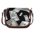 Flying USD Print Saddle Bag