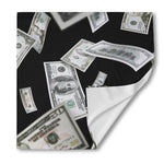 Flying USD Print Silk Bandana