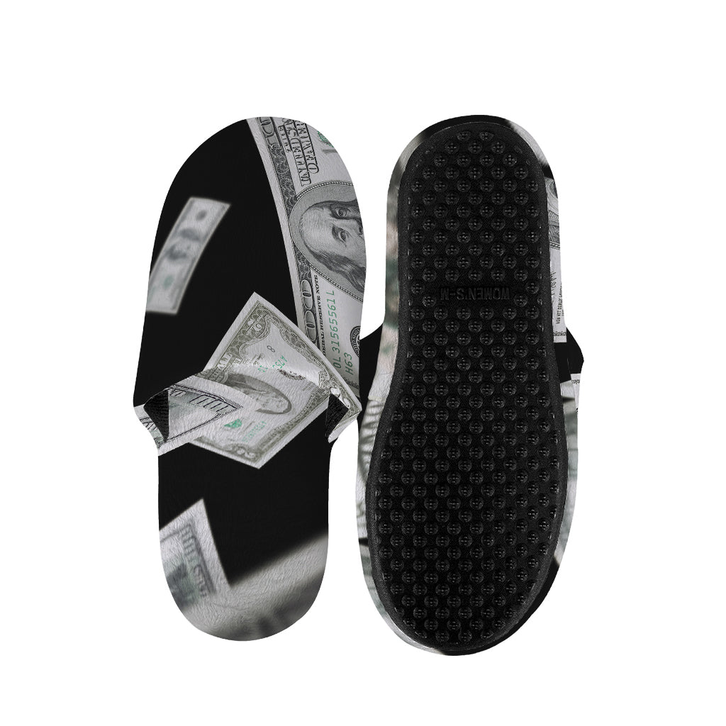 Flying USD Print Slippers