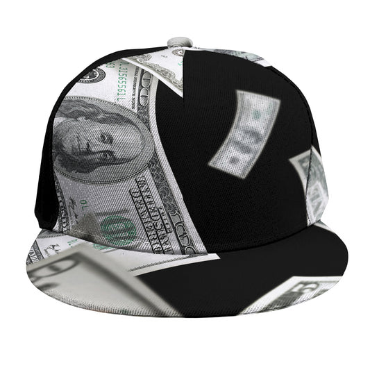 Flying USD Print Snapback Cap