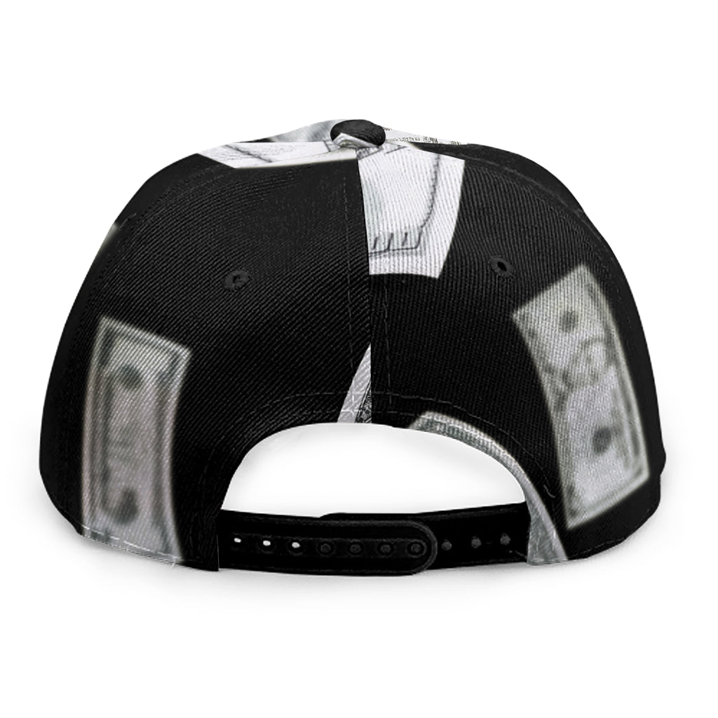 Flying USD Print Snapback Cap