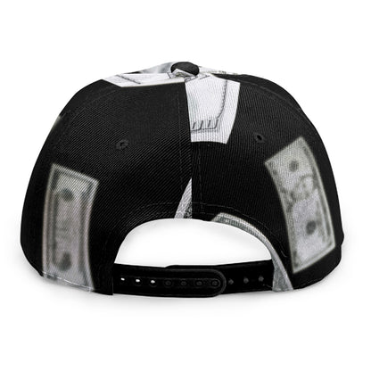 Flying USD Print Snapback Cap