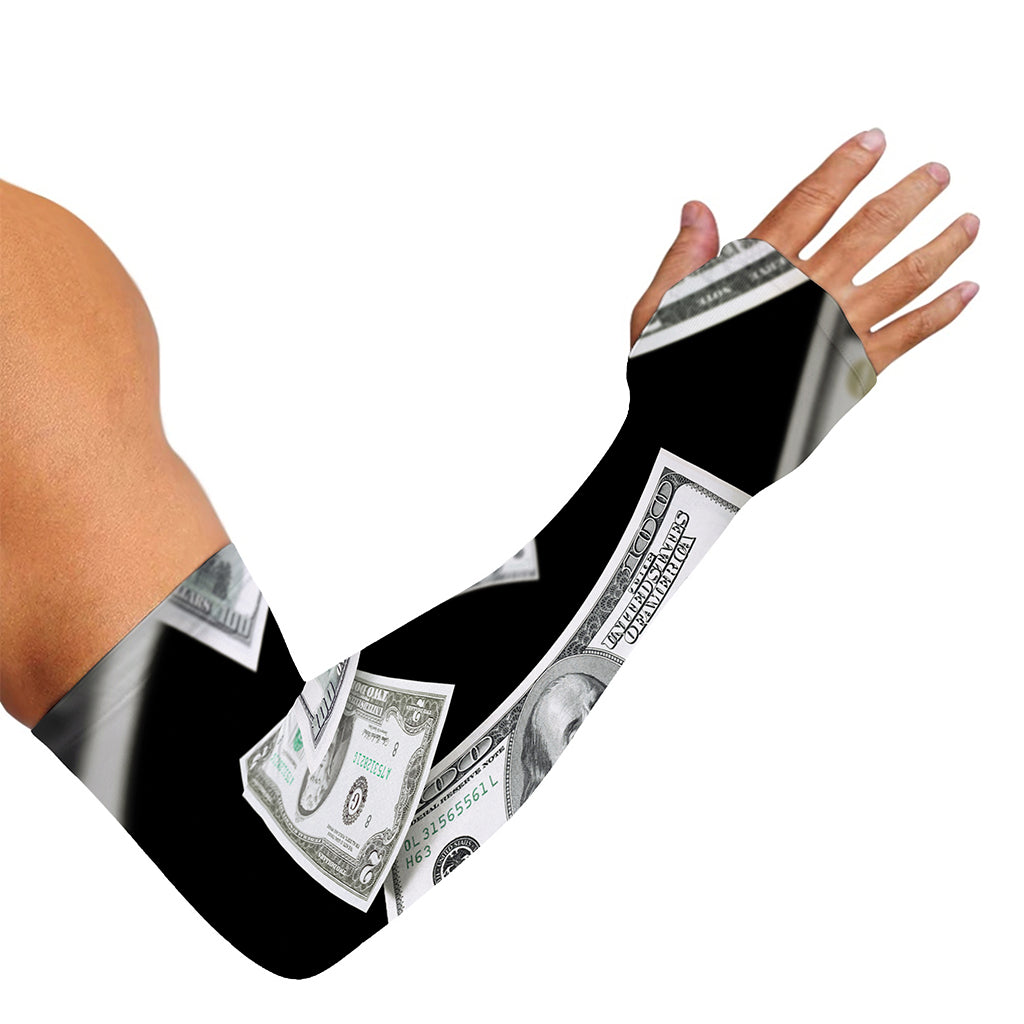 Flying USD Print Sun Protection Arm Sleeves