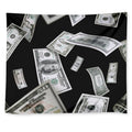 Flying USD Print Tapestry