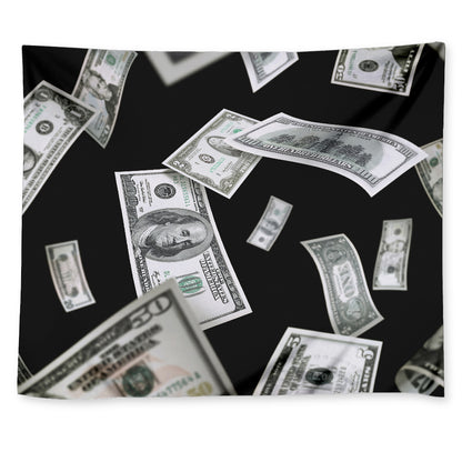 Flying USD Print Tapestry