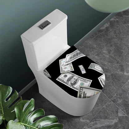 Flying USD Print Toilet Lid Cover