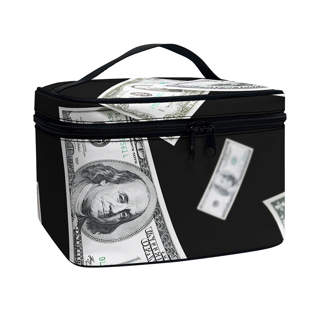 Flying USD Print Travel Makeup Bag