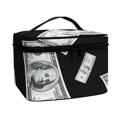 Flying USD Print Travel Makeup Bag