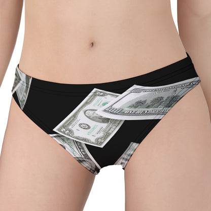 Flying USD Print Women's Panties