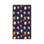 Food Planets Pattern Print Baby Crib Sheet