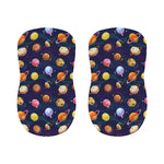 Food Planets Pattern Print Bar Stool Covers