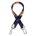 Food Planets Pattern Print Dog Seat Belt