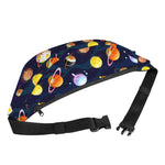 Food Planets Pattern Print Fanny Pack