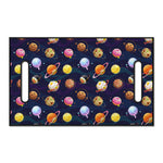 Food Planets Pattern Print Golf Cart Seat Cover