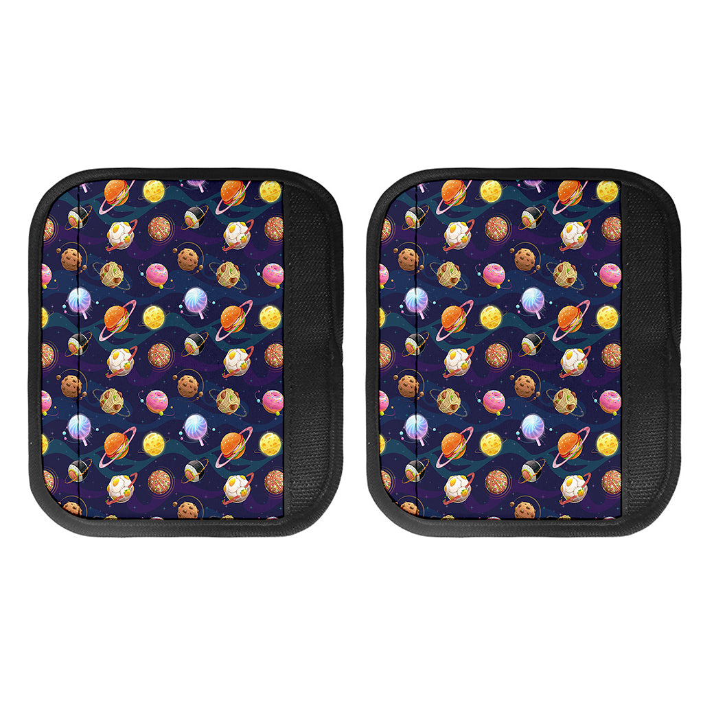 Food Planets Pattern Print Handle Covers