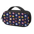 Food Planets Pattern Print Portable Cooler Travel Case