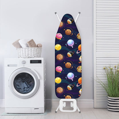 Food Planets Pattern Print Ironing Board Cover