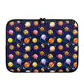 Food Planets Pattern Print Laptop Sleeve
