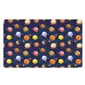 Food Planets Pattern Print Polyester Doormat