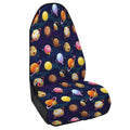 Food Planets Pattern Print Waterproof Car Seat Cover