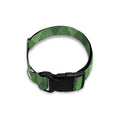 Forest Green Argyle Pattern Print Dog Collar