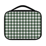 Forest Green Buffalo Check Pattern Print Classic Bible Case