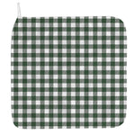 Forest Green Buffalo Check Pattern Print Hand Towel