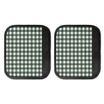 Forest Green Buffalo Check Pattern Print Handle Covers