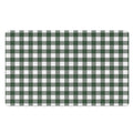 Forest Green Buffalo Check Pattern Print Polyester Doormat