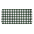 Forest Green Buffalo Check Pattern Print Towel