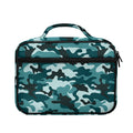 Forest Green Camouflage Print Briefcase Bible Bag